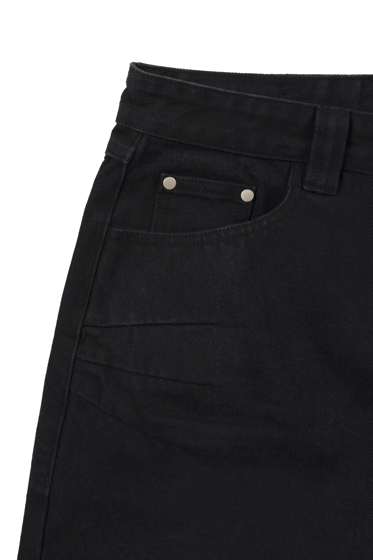 Black Basic Denim