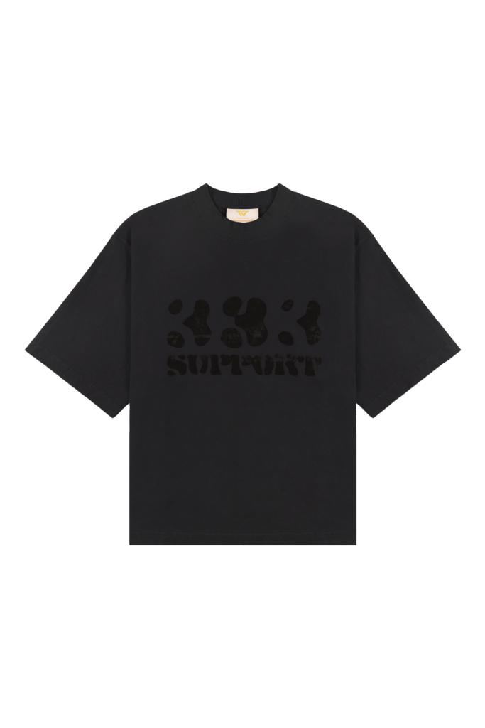 Black Support Tee