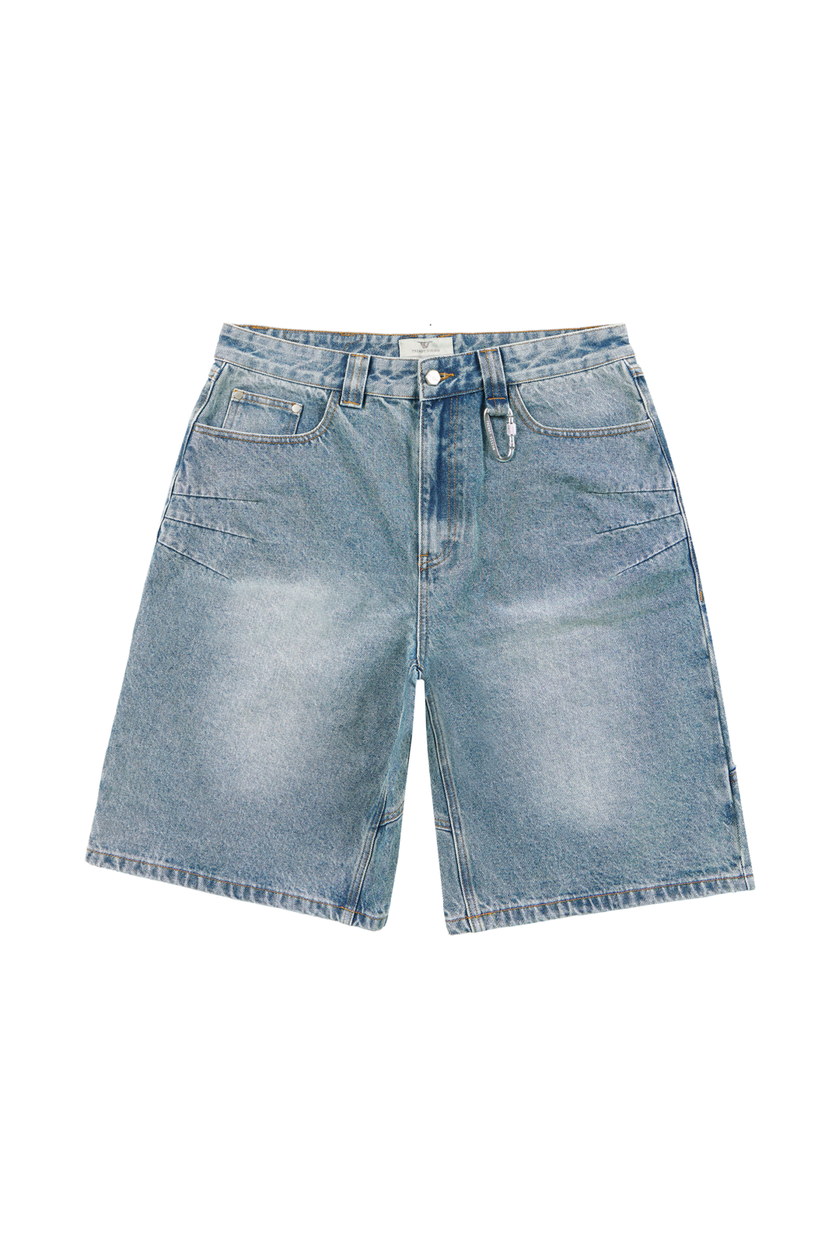 Blue Basic Jorts