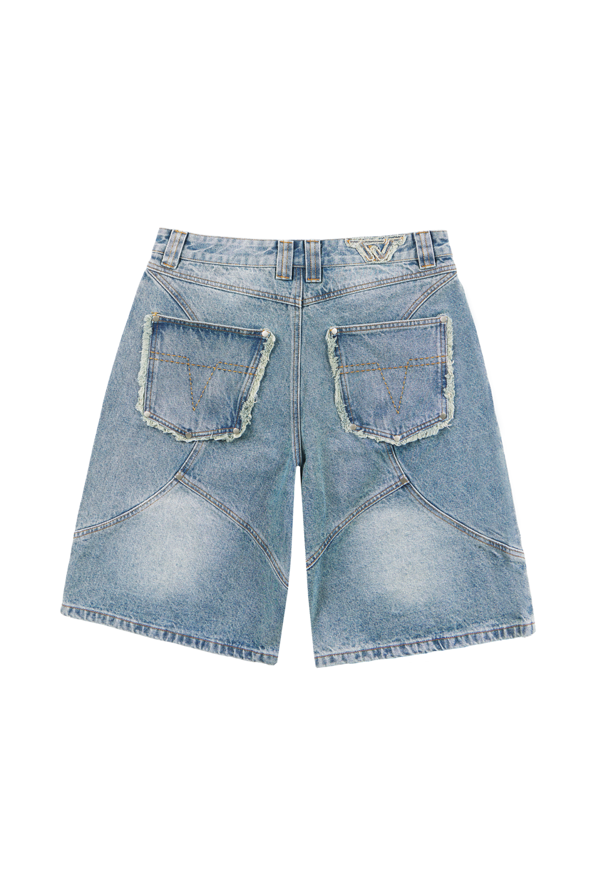 Blue Basic Jorts