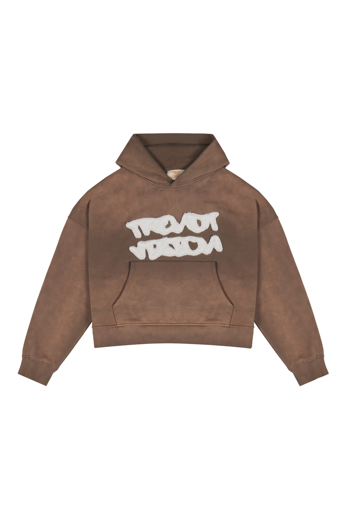 Brown Logo Hoodie