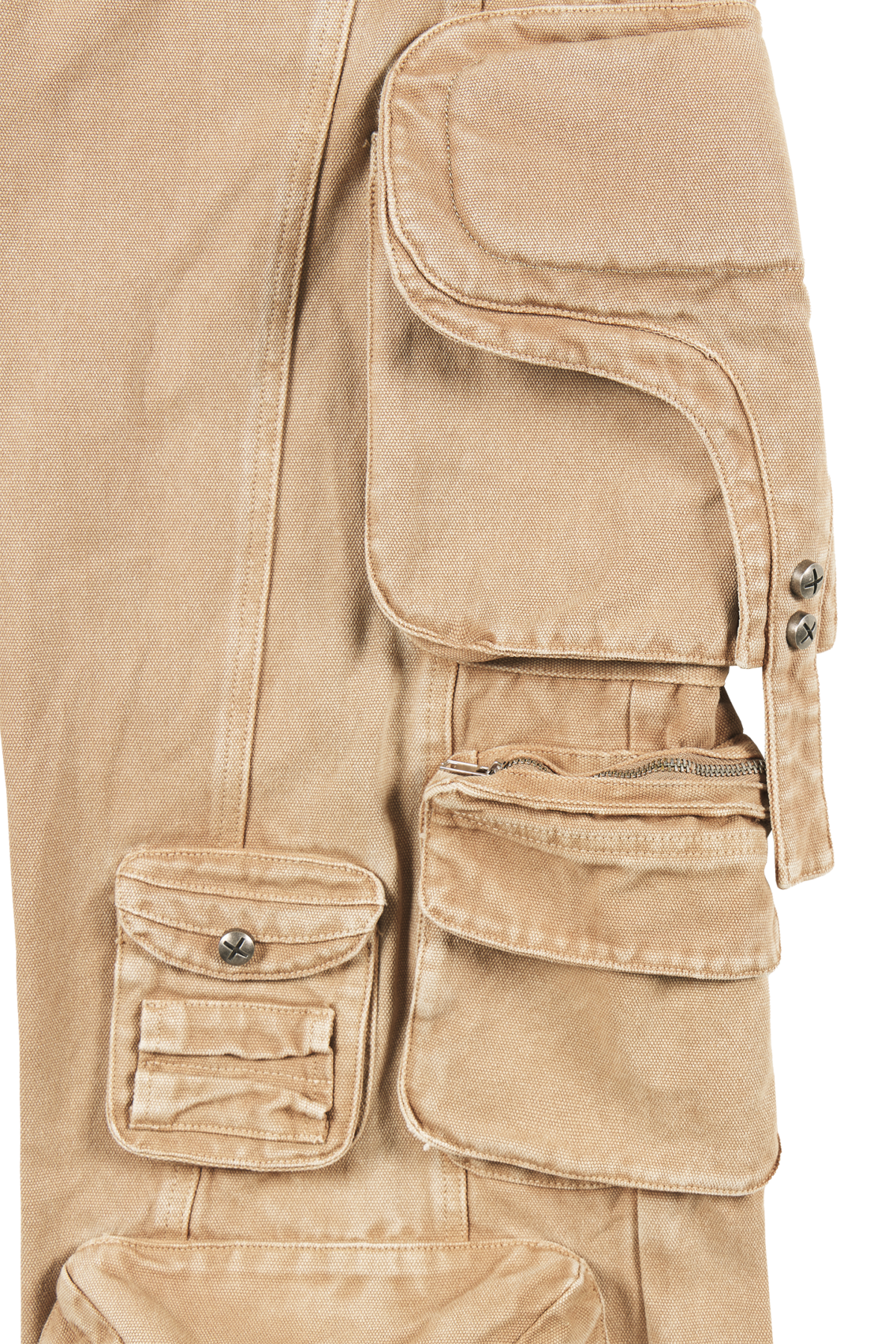 Multi Pocket Safari Cargo Pants