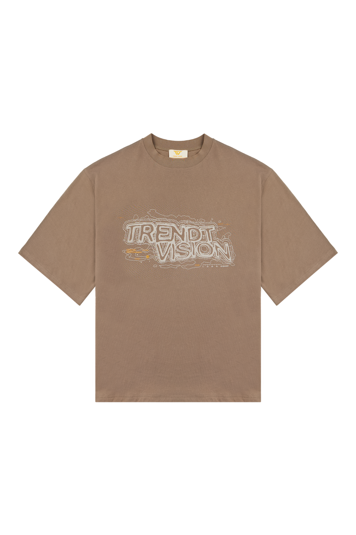 Brown Logo Tee