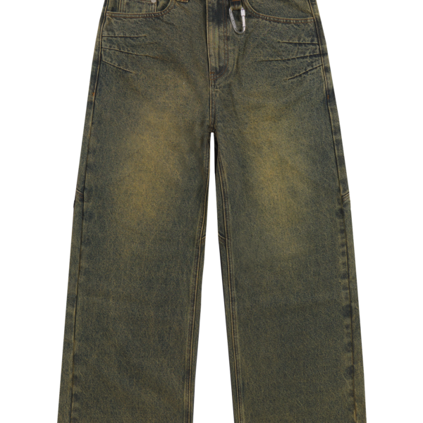 Yellow/Green Basic Denim